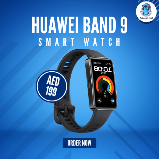 HUAWEI Band 9，Bluetooth, iOS & Android，Up to 14 Days Battery Life, Comfortable Wear, TruSleep 4.0, Scientific Sleep Tracking, 100 Training Modes，smartband，Starry Black Fluoroelastomer Strap