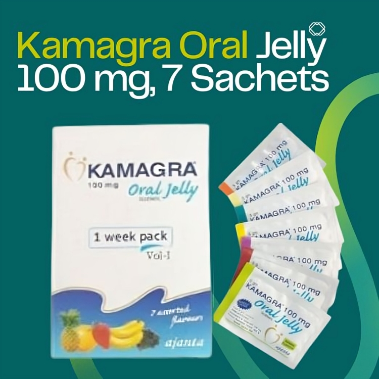 Kamagra Oral Jelly 100 mg, 7 Sachets