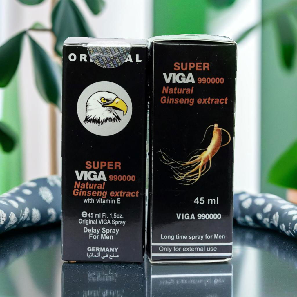 SUPER VIGA 990000 Natural Ginseng Extract - 45 ml (Delay Spray)