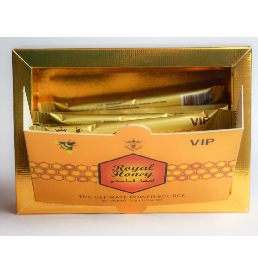 Kingdom Royal Honey - Full Box - 12 Sachet Honey From Turkey