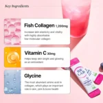 BB LAB Good Night Low Molecular Collagen Powder Stick Supplement – Mixed Berry Flavor (2g x 30 Sticks) - Image 5