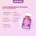Real Skin Vita Shape Mixed Berries Flavor – 60 Gummies - Image 3