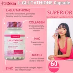 Itskin L-Glutathione Capsule with Collagen & Biotin – 60 Capsules (3 Pack Combo) - Image 8