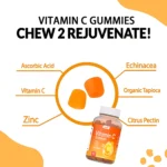 Mega C Vitamin C Gummies – Adult Immune Support Supplement (60 Gummies) - Image 11