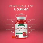Fitgum Extra Strength Apple Cider Vinegar Gummies – 60 Organic Gummies - Image 2