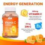 Mega C Vitamin C Gummies – Adult Immune Support Supplement (60 Gummies) - Image 8