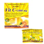 Acorbic Vit C – 1000mg Mix Powder Drink 12g x 10 Sachets – Orange Flavour - Image 2