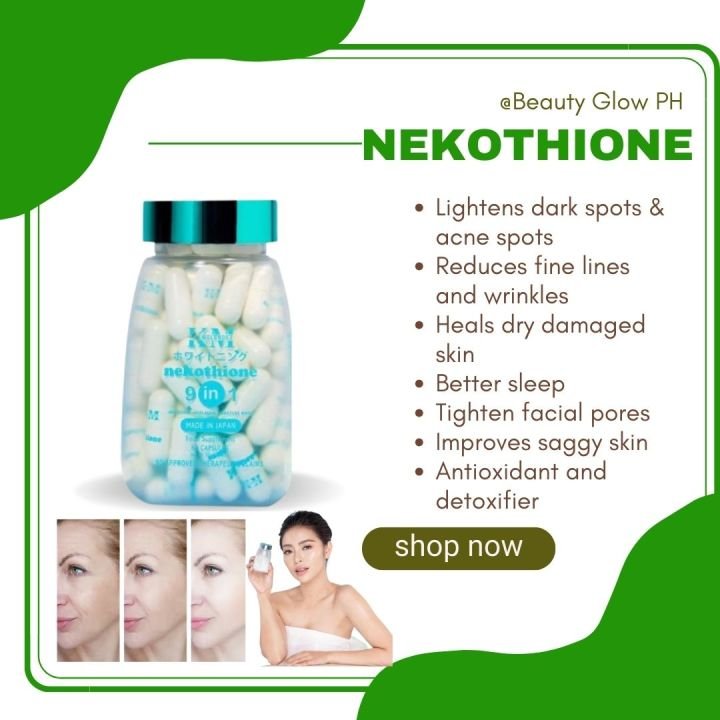 Nekothine Premium Skin Brightening & Anti-Aging Supplement - Image 2