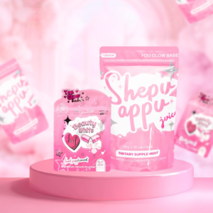 You Glow Babe Shepu Appu Shape Up Juice & Beauty White 4 in 1 Caps Bundle