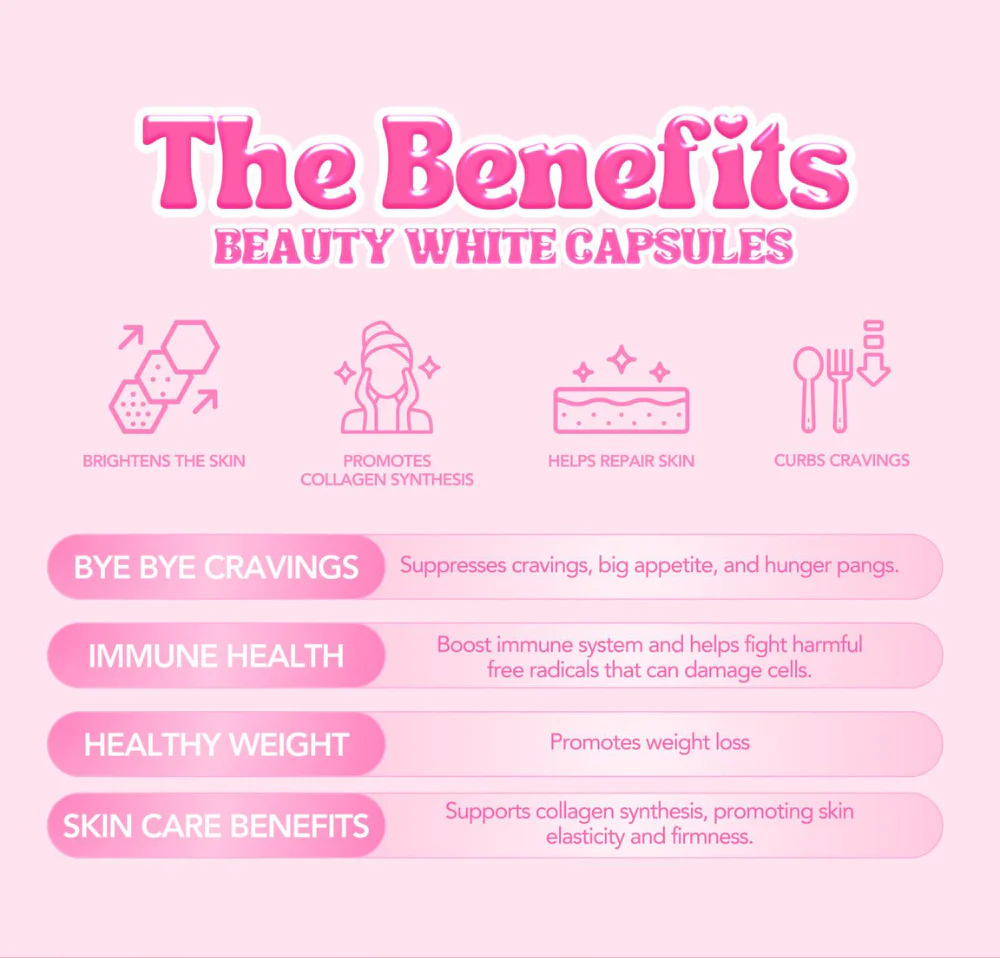 You Glow Beauty White 4 in 1 Supplement - Image 8