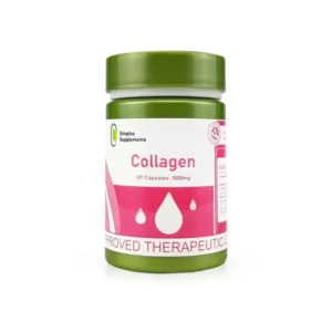 Simplee Collagen Supplement 60 Capsules, 500 Mg