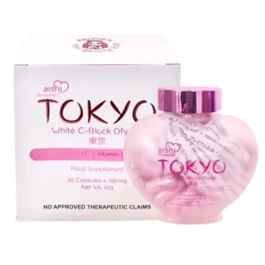 Aishi Premium Tokyo White C-Block Japan Glutathione – 60 Capsules