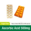 Poten-Cee Sugar-Free Ascorbic Acid 500 mg Film-Coated Tablets – Single Strip (Blister of 10 Tablets)