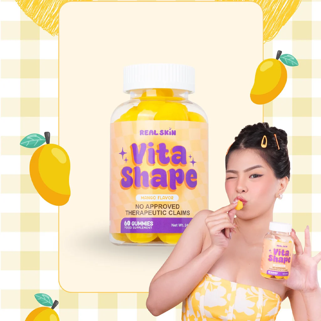 Real Skin Vita Shape – Mango Flavor (60 Gummies) - Image 2