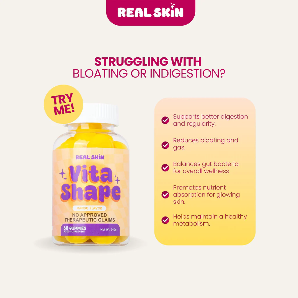 Real Skin Vita Shape – Mango Flavor (60 Gummies) - Image 3
