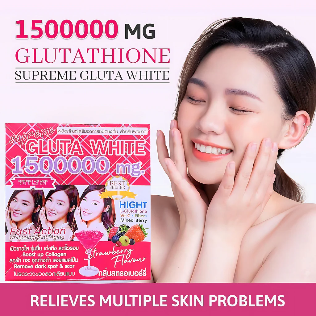 Gluta White 1500000mg Whitening & Anti-Aging Drink - Image 3