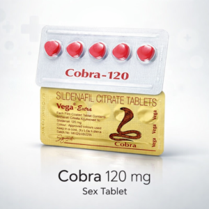 Cobra 120mg Sildenafil Citrate Tablets – Erectile Dysfunction Support | UAE Delivery