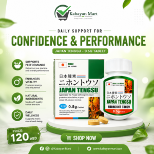 Japan Tengsu 0.5g herbal vitality support tablets for men in UAE